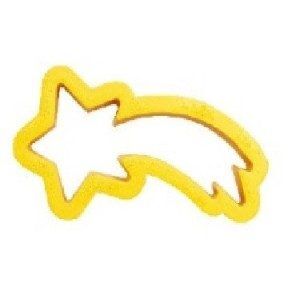 Decora Ausstecher Stern mit Schweif
