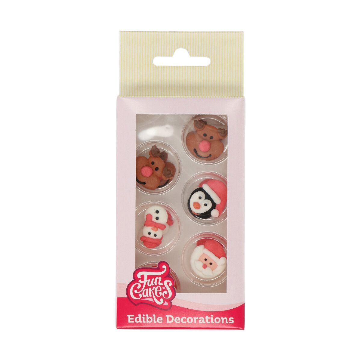 FunCakes - Weihnachten 12 Stk. Zuckerdeko